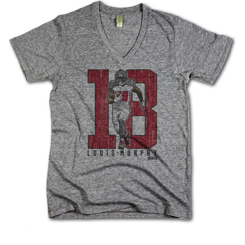 V-Neck Heather Gray