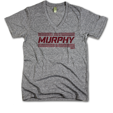 V-Neck Heather Gray
