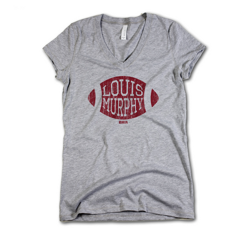 V-Neck Athletic Gray