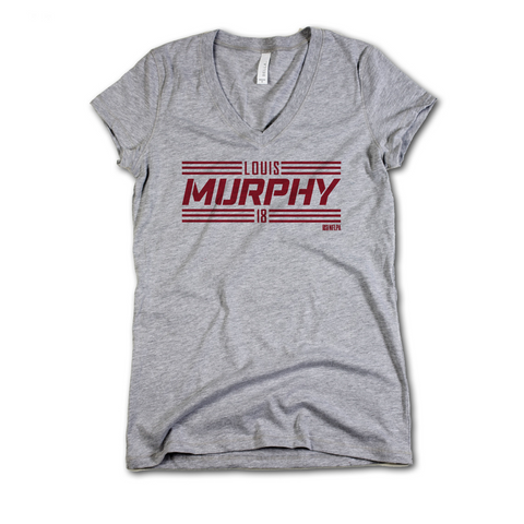 V-Neck Athletic Gray